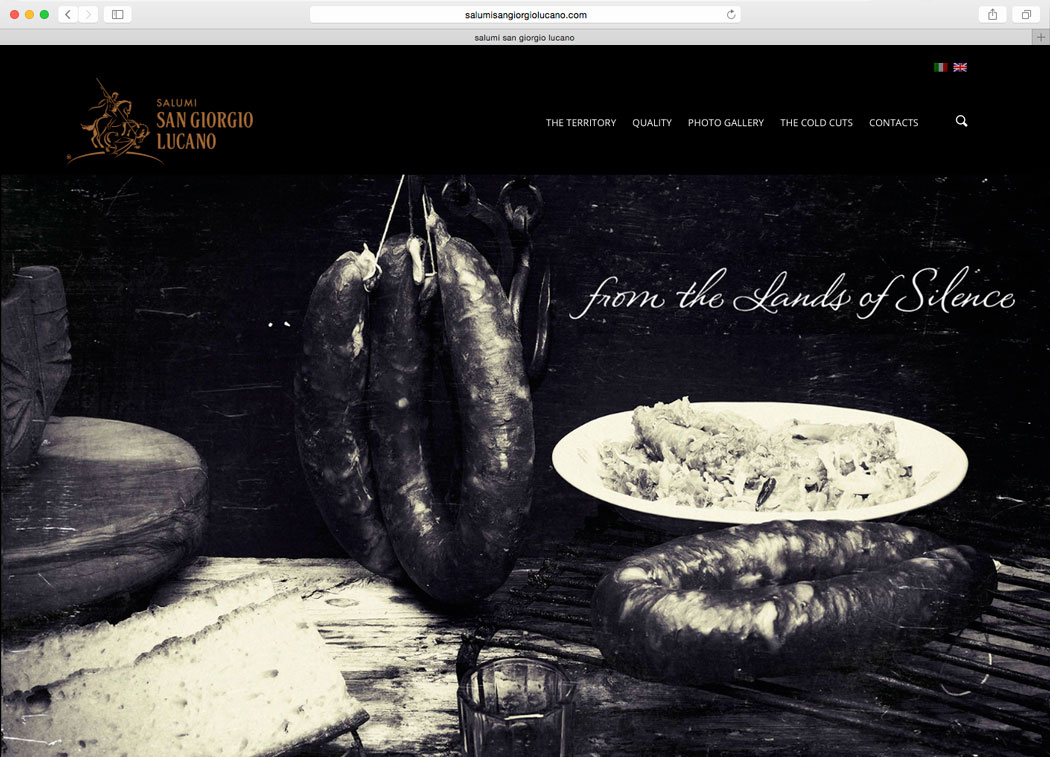 Sito web - Salumi San Giorgio Lucano - Mario Matera Group